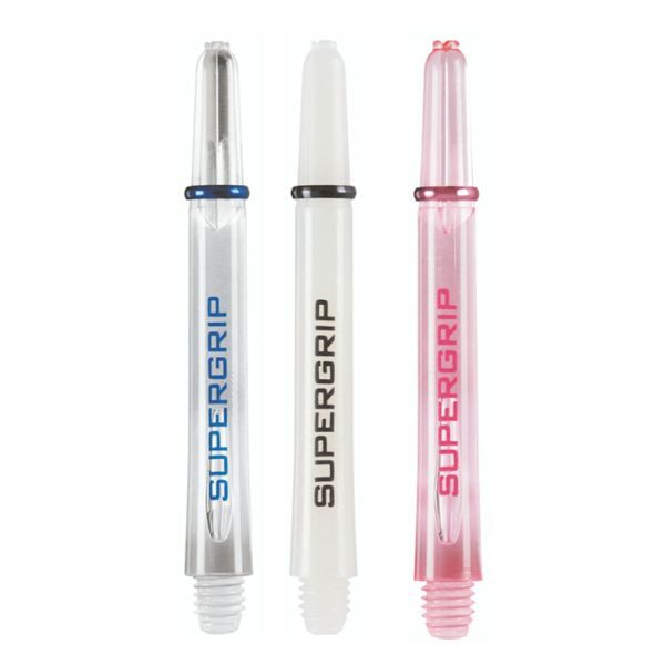 Harrows Supergrip shaft, pink, blauw, wit