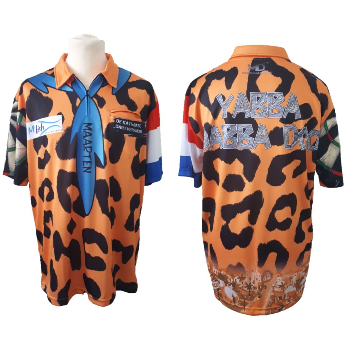 Eigen ontwerp dart shirt sublimatie NR1 - Afbeelding 10