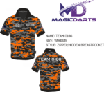 Dartshirt sublimatie