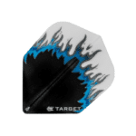 Target vision black blue flame