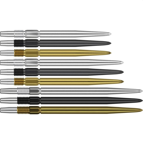 target swiss punten smooth goud zwart zilver
