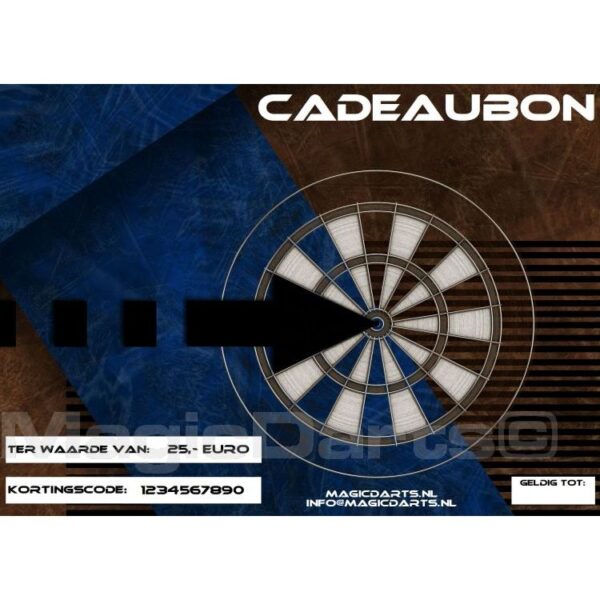 Cadeaubon magicdarts