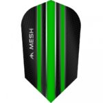 Mission flights mesh green slim