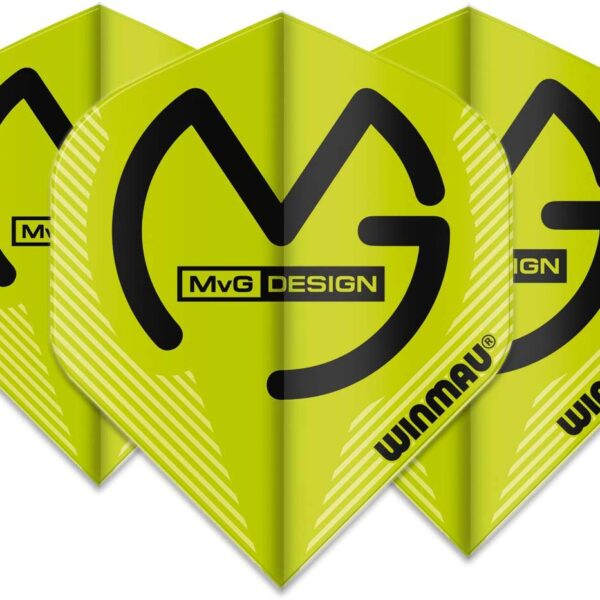 Michael van gerwen flights Mega Standard MvG Green