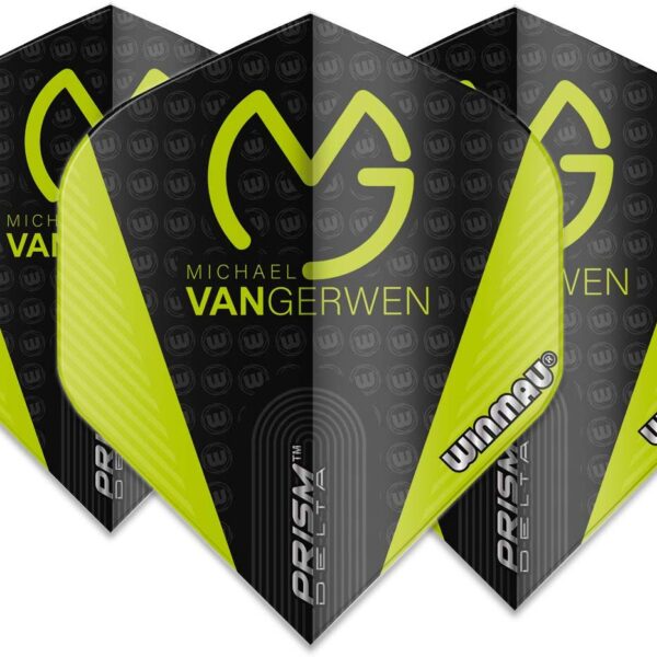 Winmau MVG Flights Prism Delta Black Green