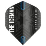 Reddragon flights Hardcore Gerwyn Price Black & Grey Snowflake