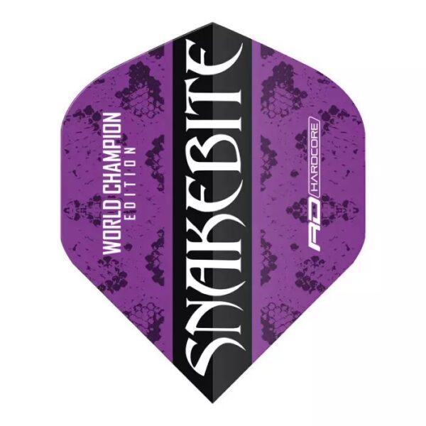 Snakebite World Champion Edition Black Strike Hardcore Dart Flights