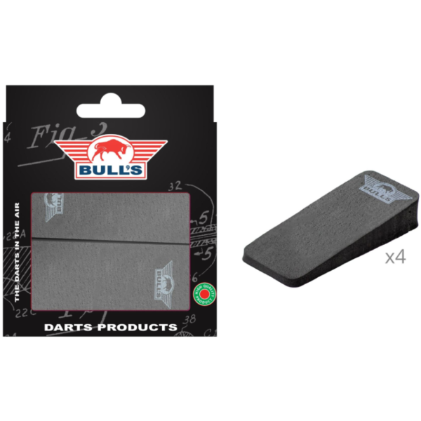 Bulls Foam Wedges 4 stuks