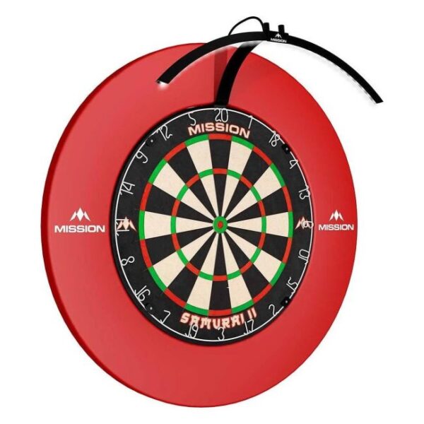 mission torus 100 dartbord verlichting