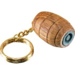 Barrel Keyring With Sharpener