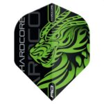 Jonny Clayton Green Dragon Hardcore Standard Dart Flights