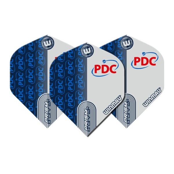 Prism Zeta PDC Blue & White Dart Flights