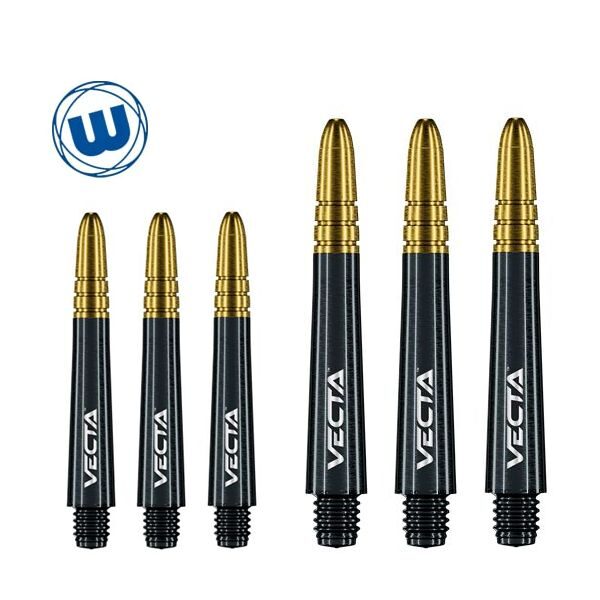 winmau vecta shaft black gold