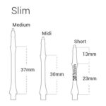 Harrows Clic shaft SET Red Op=Op - Afbeelding 2