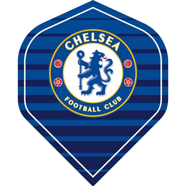 Chelsea Football Dart Flights