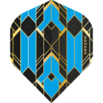 Amazon Glaze Dart Flights blue