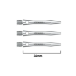 Red Dragon Gerwyn Price Iceman Silver Dart Shafts - Afbeelding 3