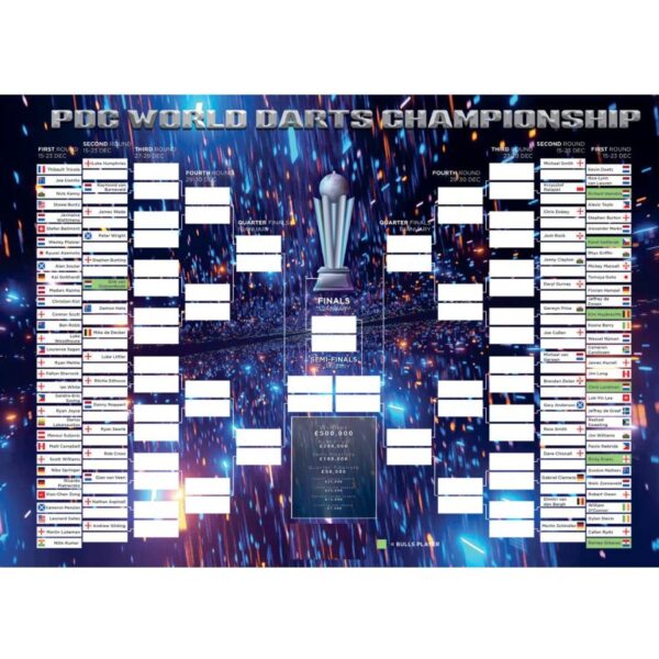 WK Bracket wk darts