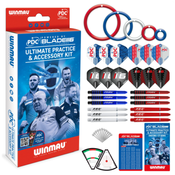 Winmau PDC Ultimate Practice & Accessory Kit!