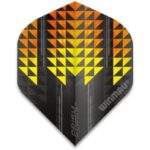 Winmau Prism Delta Black Oranje Geel