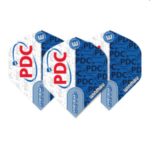 Winmau Zeta PDC Blauw Wit 1 flights