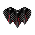 Winmau Prism Zeta Black Red & Grey Kite