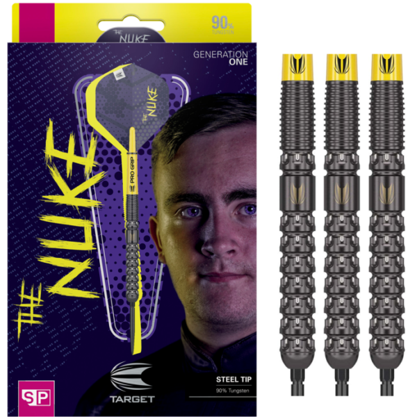 Target Luke Littler - The Nuke - Gen 1 - 90% Tungsten Darts - Swiss - –  Bully Darts