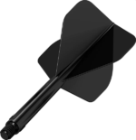 Mission Force 90 - New Moulded Flight & Shaft - Black - Standard No2 - kopie