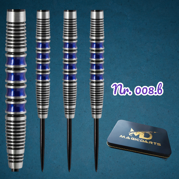 MagicDarts 008.B + Certificaat (Blauw)