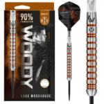 Harrows Luke Woodhouse V2 90% worden standaard geleverd met: 3 Harrows Luke Woodhouse flights en 3 Harrows Carbon 360 shafts.