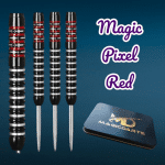 MagicDarts Pixel Red + Certificaat 