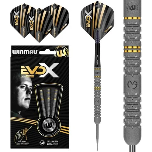 winmau mvg gerwen darts evo-x