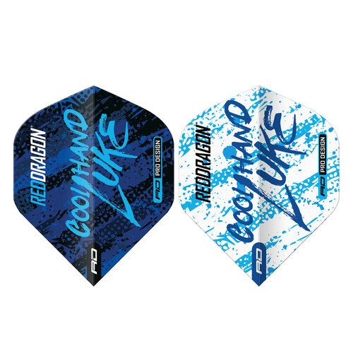 Red Dragon Luke Humphries World Champion Blue & White Yin Yang