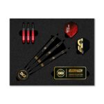 Red Dragon Jonny Clayton 50 Years Anniversary Limited Edition 90% Tungsten Darts - Afbeelding 2