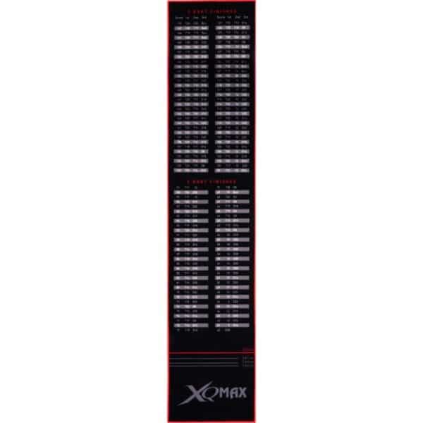 Dartmat xqmax rood