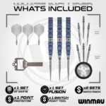 Winmau Lunaris Tapered Switch Point 90% Dartpijlen - Afbeelding 3