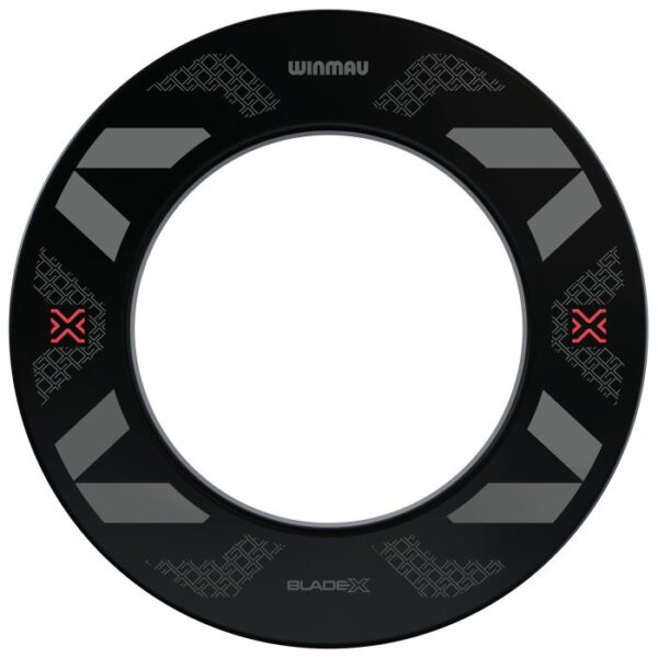 Winmau Blade X Black Red Dartbord Surround
