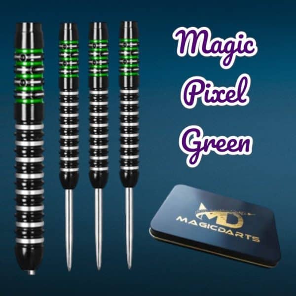 MagicDarts Pixel Green + Certificaat