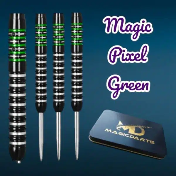 MagicDarts Pixel Green + Certificaat