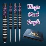 MagicDarts Pixel Paars + Certificaat 